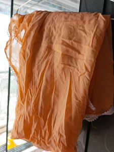 Orange Color Georgette Garara Suit With Dupatta