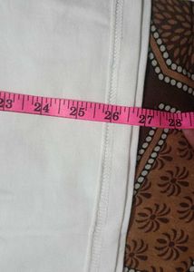 White Brand New Tshirt With Tag