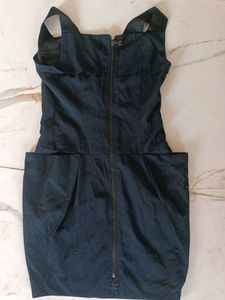 Elegant Navy Blue Dress