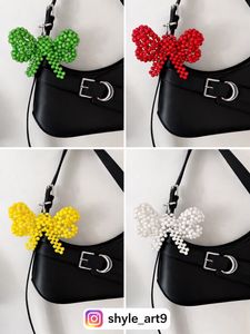 Beaded Butterfly Hair Clips Set