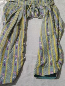 Brown Floral Print Kurta