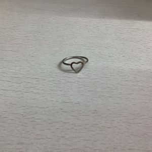 Set of 4 Silver Cute Rings