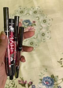 Lot of Waterproof Liquid Eyeliners