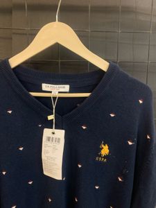 USPA Navy Blue Sweater