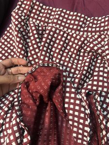 Checkered Mini Skirt