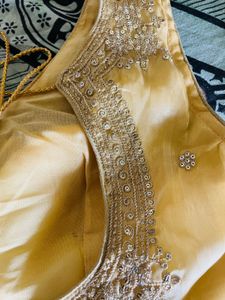 Golden 🌟Designer Embroidered Blouse