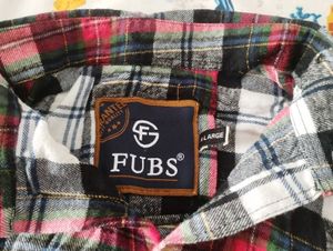 FUBS Plaid Flannel Shirt