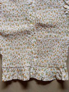 Floral Print Ruffle Top