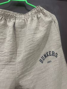 Stylish Beige Textured trousers