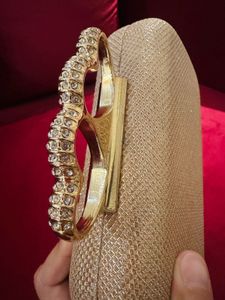Sparkling Heart Ring Clutch