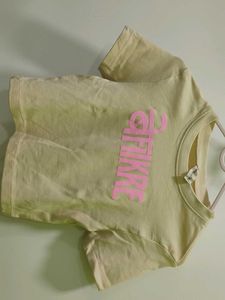 Be Fikre Graphic Crop Top