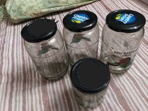 Glass jar