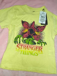 Yellow Stranger Things Graphic Tee