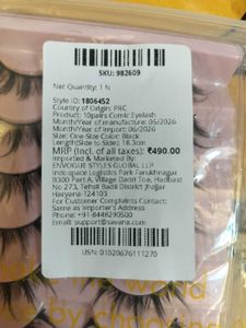 Stick on Lashes from savana