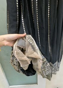 Elegant Black Embellished lehenga