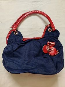 New Floral Denin Shoulder bag