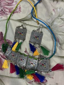 Boho Navaratri Jewelry combo
