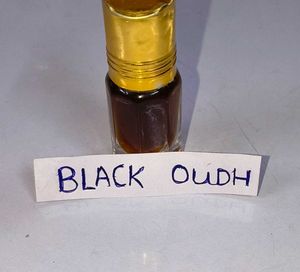 Attar Black Oudh 3ml Fregrance Long Lasting Pure