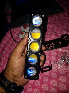 LED Motorcycle Headlight 5 lense
