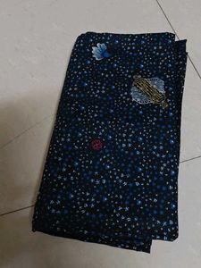 Unique Blue Geometric Pattern men's lungi