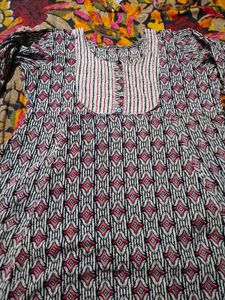 Printed Cotton Kurta