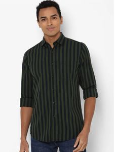 Highlander Men's Striped Long Sleeve Shirt