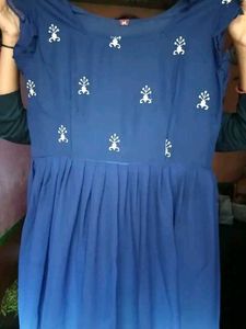 Stunning Ombre Blue Ethnic Gown