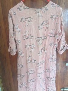Floral Print Kurta