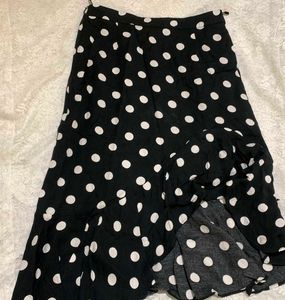 Cute Polka Dot Midi Skirt