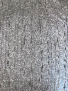 Pure Collection Gray Knit Top
