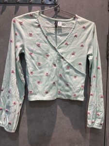 Mint Rainbow Long Sleeve Top💗