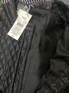 Quilted Black Jacket
