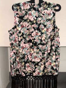 Floral Print Shrug