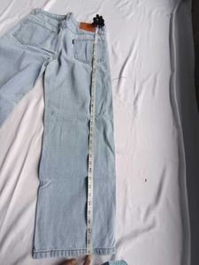 Light Wash Wide Leg Jeans