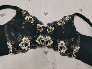 Elegant Black Embroidered top