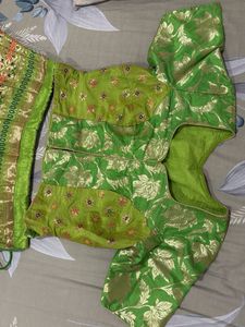Designer Green Lehenga Choli Set