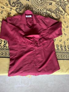 Caliber Apple Cut Formal Shirt - 40 cm