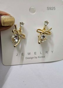 Cute Bowknot Drop Earrings korean earring