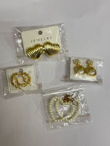 Set of 4 Anti tarnishEarrings