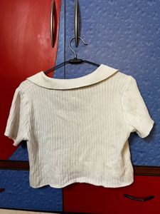 Urbanic White Crop top