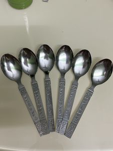 6 pieces spoons