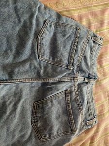 Distressed Denim Shorts