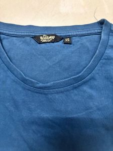 Roadster Yellow Striped T-Shirt combo