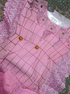 Adorable Pink Lace Outfit