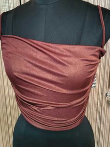 Chic Ruched Crop Top