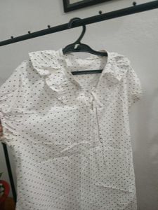Chic Polka Dot Blouse