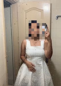 White Fit &amp; Flare Mini Dress