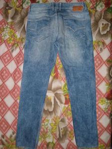 ORIGINAL Flying Machine Men's Blue Wash Jeans
