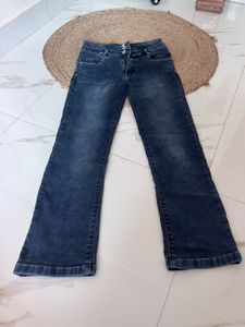 Women's Dark Wash Flared Jeans
