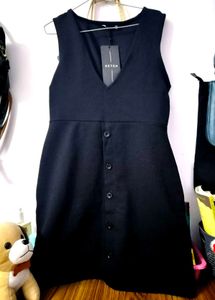 Stylish Black Mini Dress by KETCH